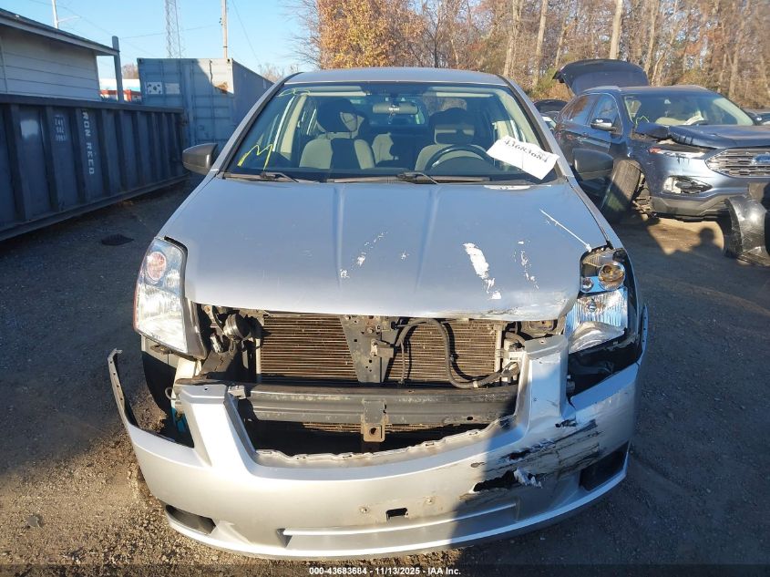 2007 Nissan Sentra 2.0S VIN: 3N1AB61E67L610948 Lot: 43683684