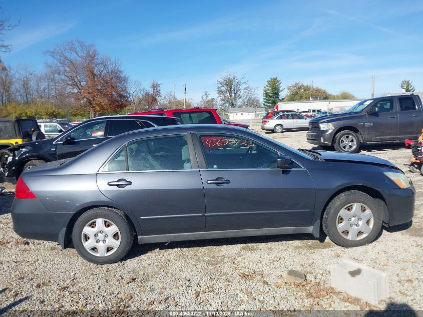 2007 Honda Accord 2.4 Lx VIN: 1HGCM56437A176278 Lot: 43683723