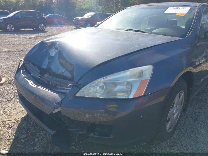 2007 Honda Accord 2.4 Lx VIN: 1HGCM56437A176278 Lot: 43683723