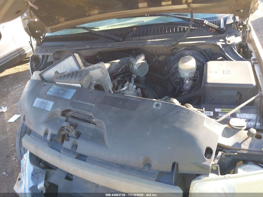 2005 GMC Sierra 1500 Work Truck VIN: 1GTEC14X05Z189374 Lot: 43683725