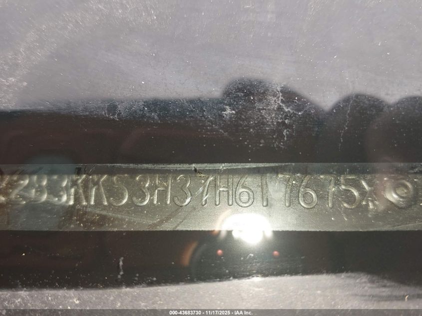 2007 Dodge Charger Rt VIN: 2B3KK53H37H617675 Lot: 43683730