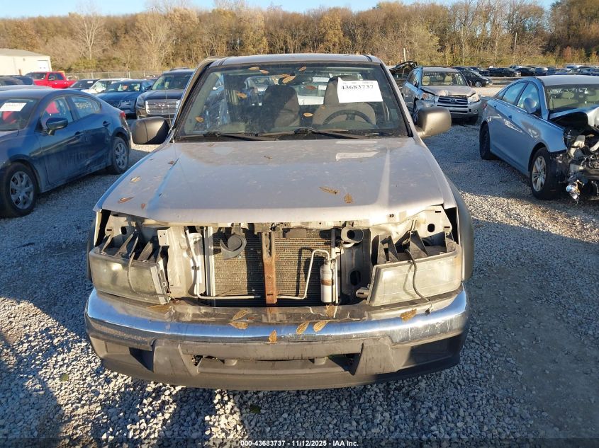 2005 GMC Canyon Sl/Sle VIN: 1GTCS196158262008 Lot: 43683737