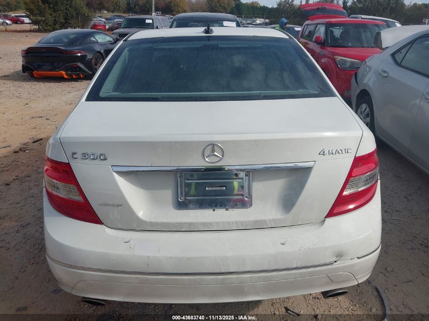 2008 Mercedes-Benz C 300 Luxury 4Matic/Sport 4Matic VIN: WDDGF81X18F107922 Lot: 43683740