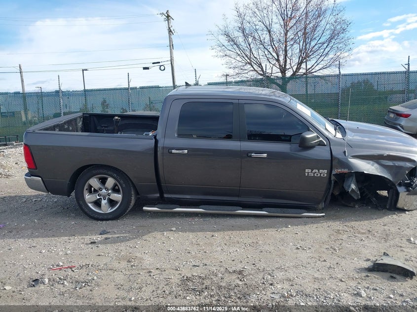 2015 Ram 1500 Big Horn VIN: 1C6RR7LT2FS759345 Lot: 43683762