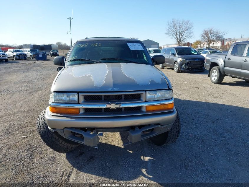2002 Chevrolet Blazer Ls VIN: 1GNDT13W82K179305 Lot: 43683783