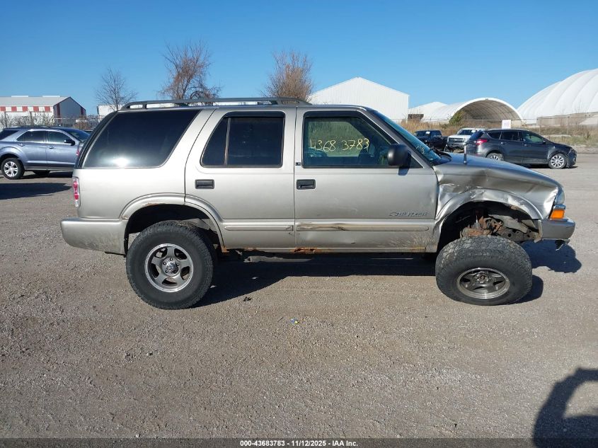 2002 Chevrolet Blazer Ls VIN: 1GNDT13W82K179305 Lot: 43683783