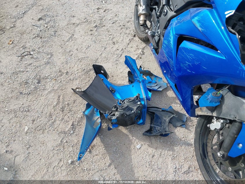 2008 Kawasaki Ex250 J VIN: JKAEXMJ188DA12267 Lot: 43683791