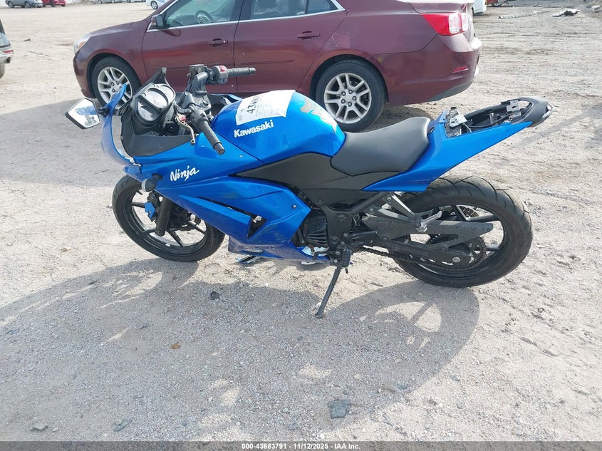 2008 Kawasaki Ex250 J VIN: JKAEXMJ188DA12267 Lot: 43683791