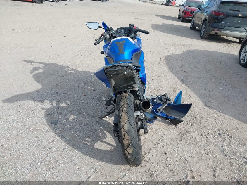 2008 Kawasaki Ex250 J VIN: JKAEXMJ188DA12267 Lot: 43683791