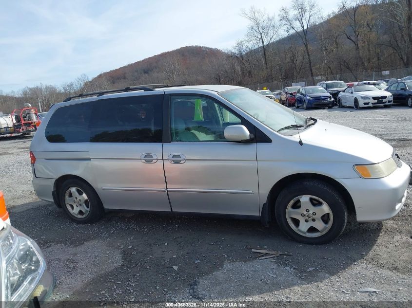 2001 Honda Odyssey Ex VIN: 2HKRL18611H601564 Lot: 43683828