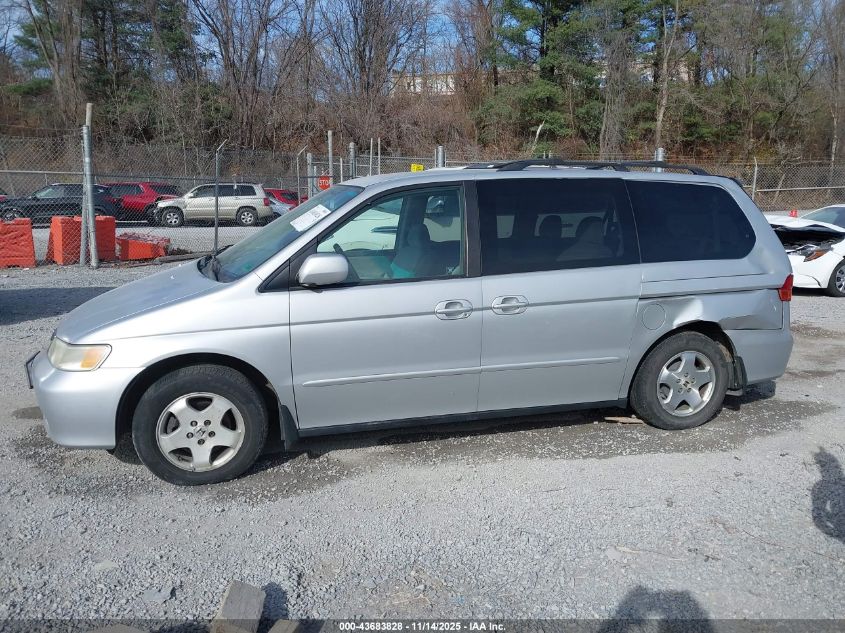 2001 Honda Odyssey Ex VIN: 2HKRL18611H601564 Lot: 43683828