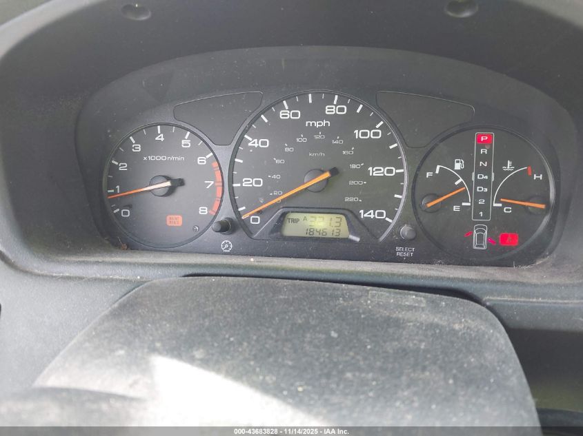 2001 Honda Odyssey Ex VIN: 2HKRL18611H601564 Lot: 43683828