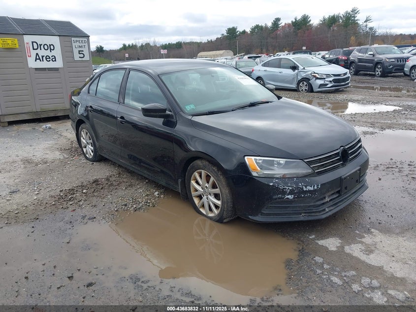 2015 VOLKSWAGEN JETTA 1.8T SE - 3VWD17AJ1FM322194