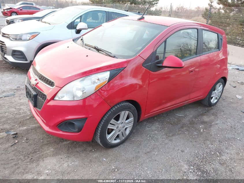 2014 CHEVROLET SPARK 1LT AUTO - KL8CD6S9XEC475489