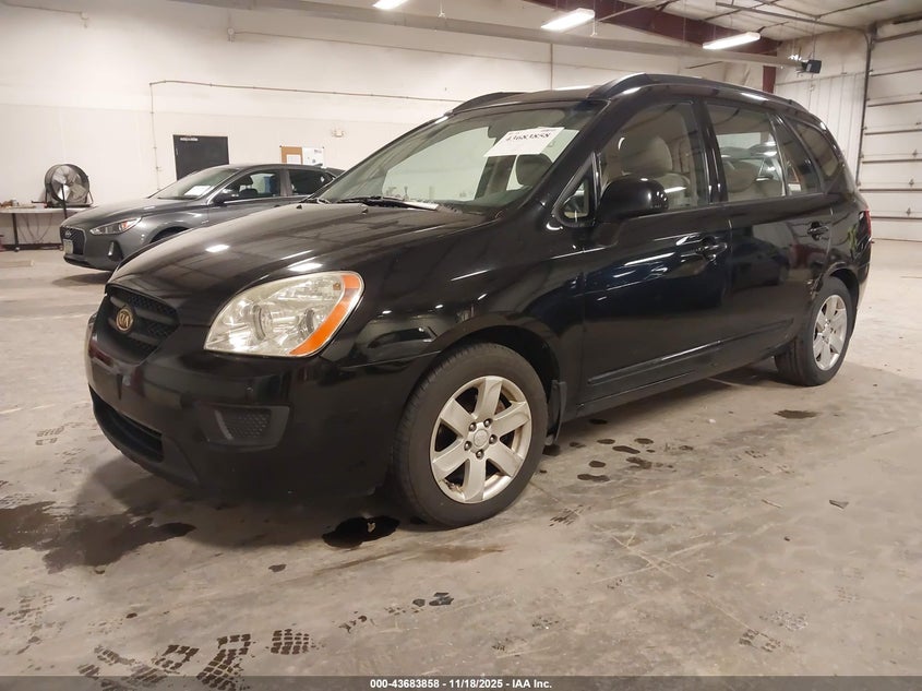 2008 Kia Rondo Lx VIN: KNAFG525787174420 Lot: 43683858
