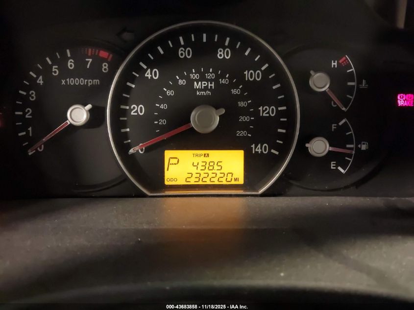 2008 Kia Rondo Lx VIN: KNAFG525787174420 Lot: 43683858