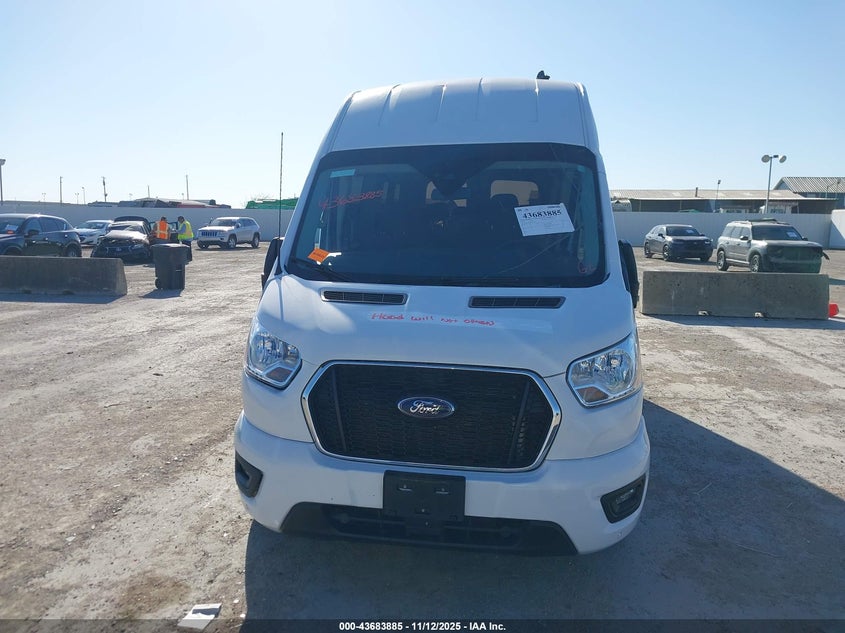 2021 Ford Transit-350 Passenger Van Xlt VIN: 1FBAX2X80MKA49592 Lot: 43683885