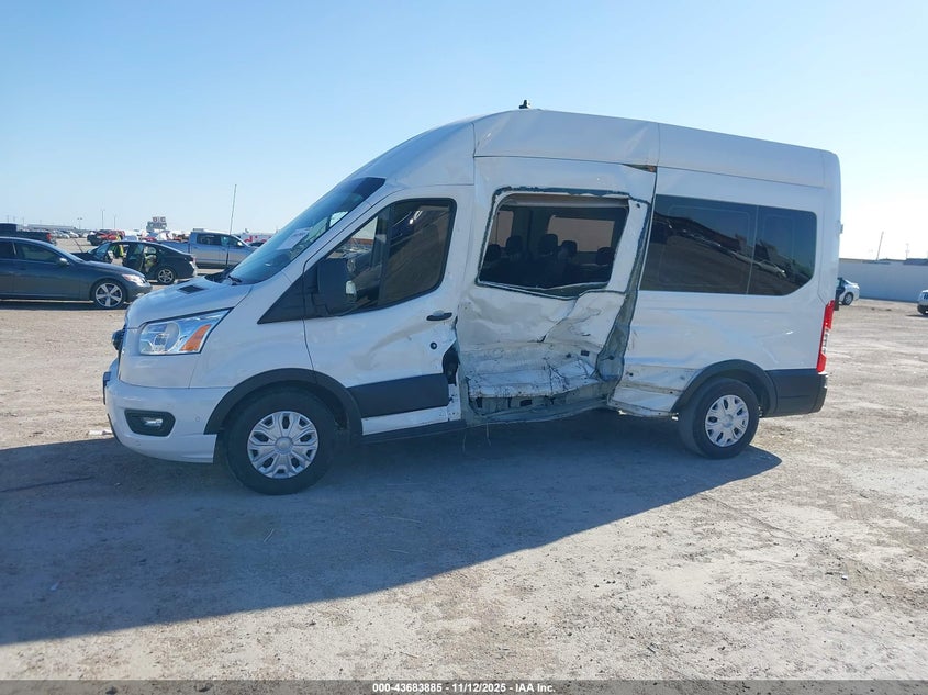 2021 Ford Transit-350 Passenger Van Xlt VIN: 1FBAX2X80MKA49592 Lot: 43683885