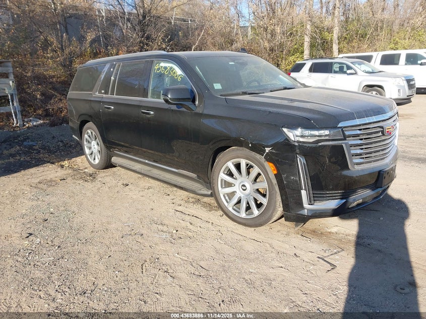 2022 CADILLAC ESCALADE ESV 4WD PREMIUM LUXURY PLATINUM - 1GYS4MKL3NR293613