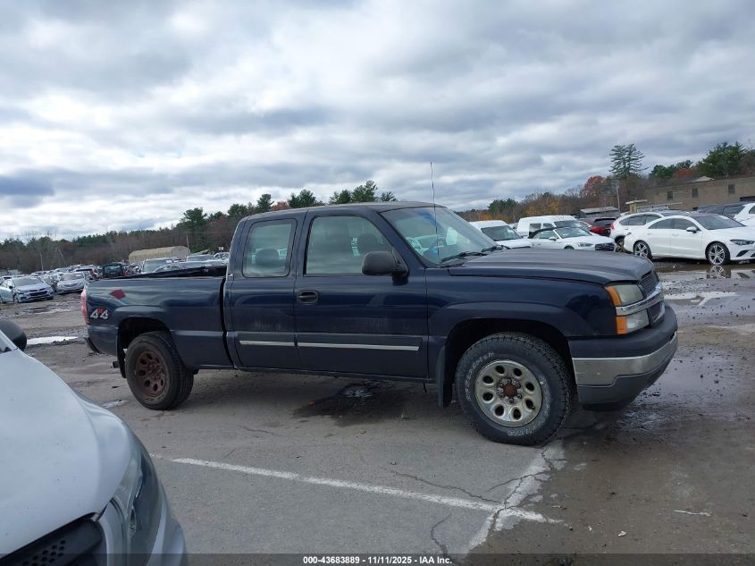 2005 Chevrolet Silverado 1500 Ls VIN: 1GCEK19V35E227763 Lot: 43683889