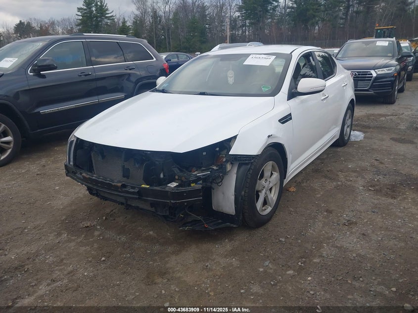 KNAGM4A70E5519465 2014 KIA OPTIMA photo no. 2