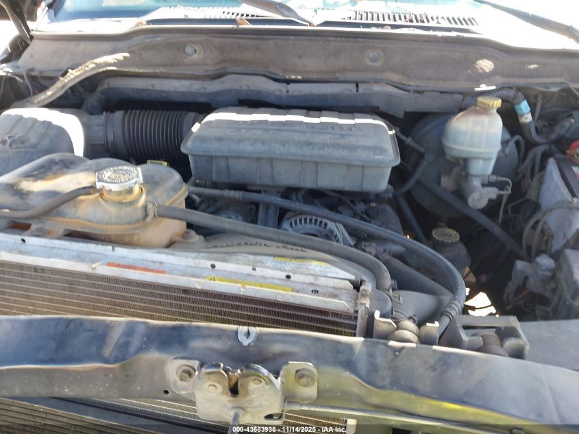 2002 Dodge Ram 1500 VIN: 1D7HA18N12S522798 Lot: 43683938