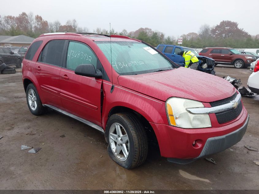 2005 Chevrolet Equinox Lt VIN: 2CNDL73F256053004 Lot: 43683952