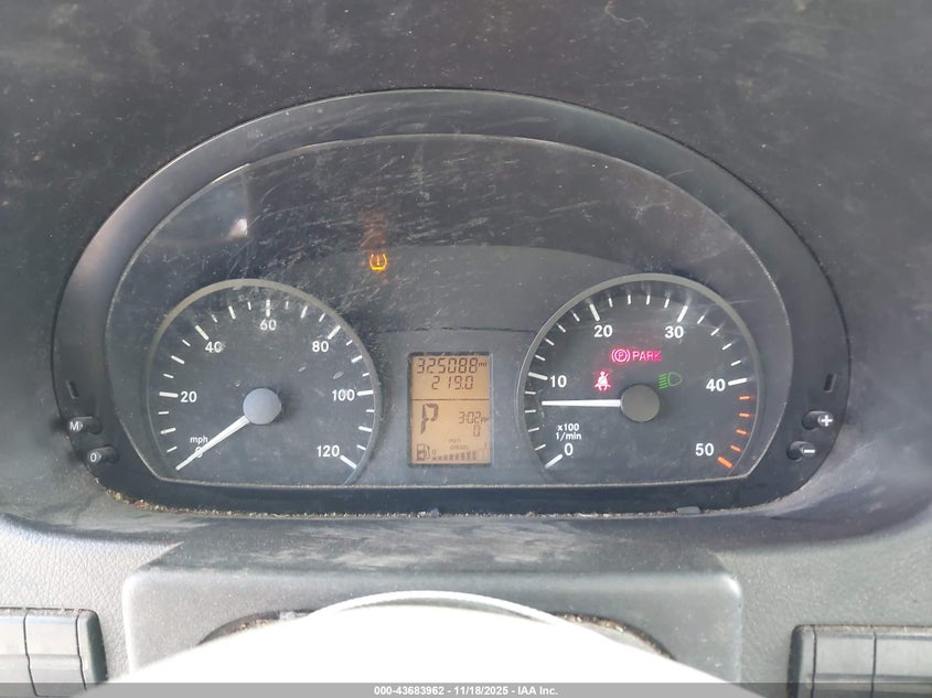 2011 Mercedes-Benz Sprinter 2500 High Roof VIN: WD3PE8CB1B5579429 Lot: 43683962