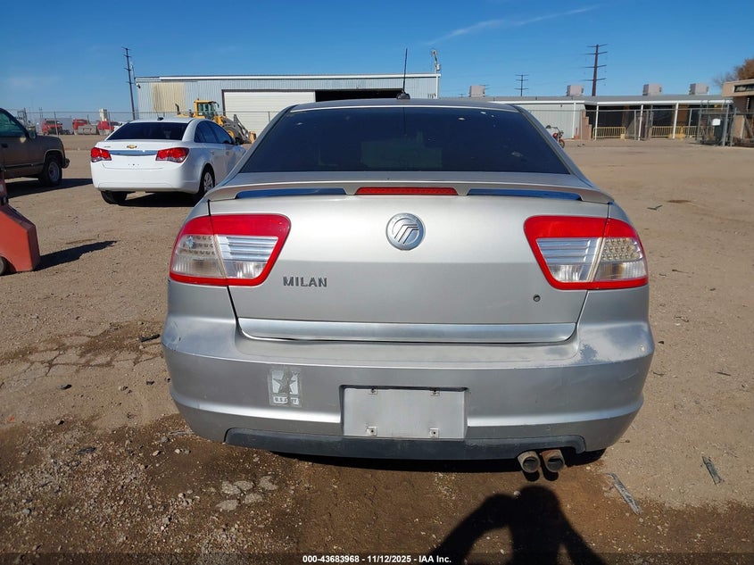 2007 Mercury Milan I4 VIN: 3MEHM07ZX7R642567 Lot: 43683968