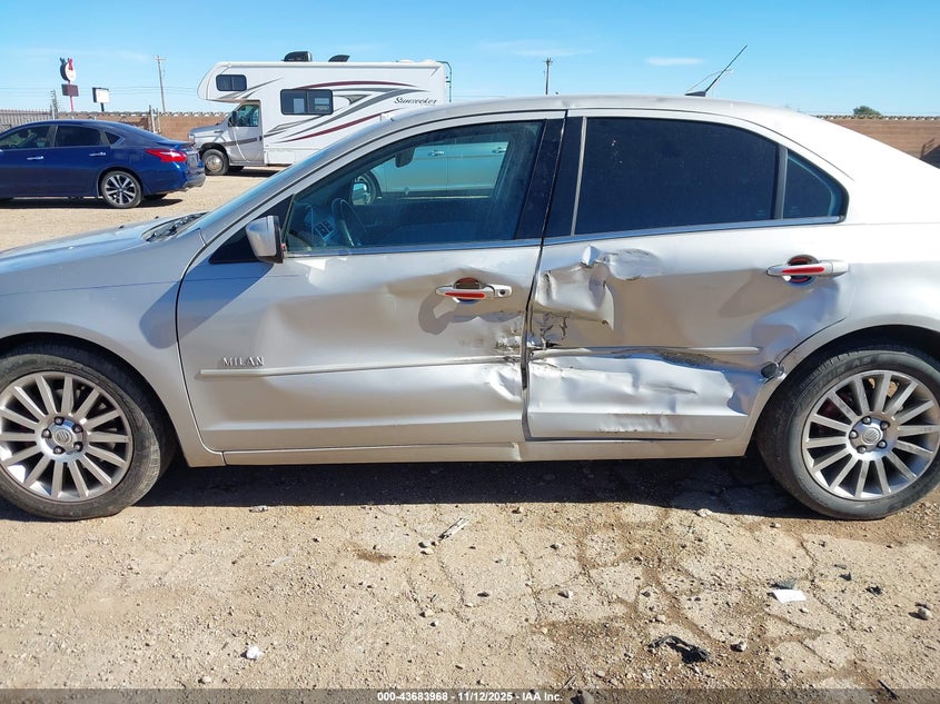 2007 Mercury Milan I4 VIN: 3MEHM07ZX7R642567 Lot: 43683968