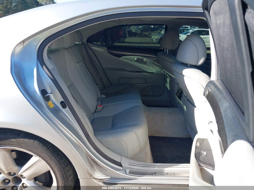 2010 Lexus Ls 460 L VIN: JTHGL5EF7A5041521 Lot: 43683970
