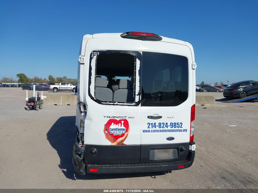 2019 Ford Transit-350 Xlt VIN: 1FBAX2CM0KKA47535 Lot: 43683979