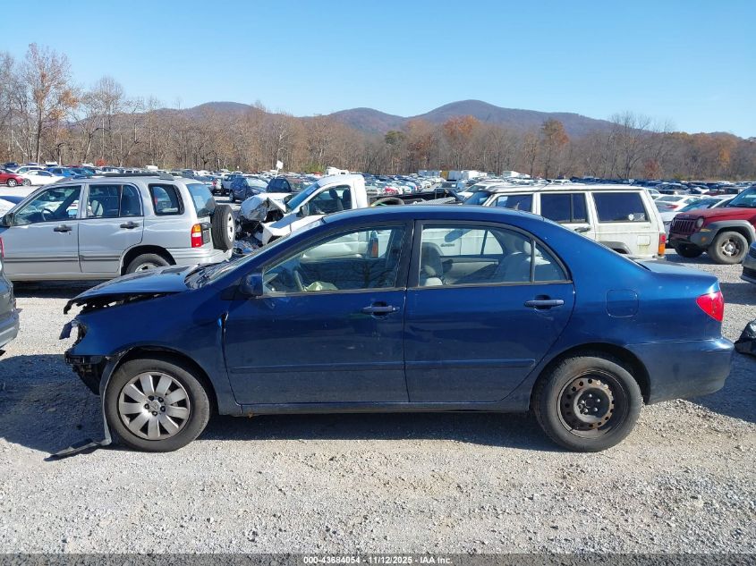 2003 Toyota Corolla Le VIN: 2T1BR32E83C041138 Lot: 43684054