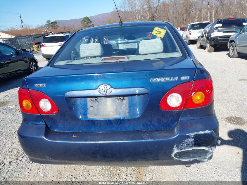 2003 Toyota Corolla Le VIN: 2T1BR32E83C041138 Lot: 43684054