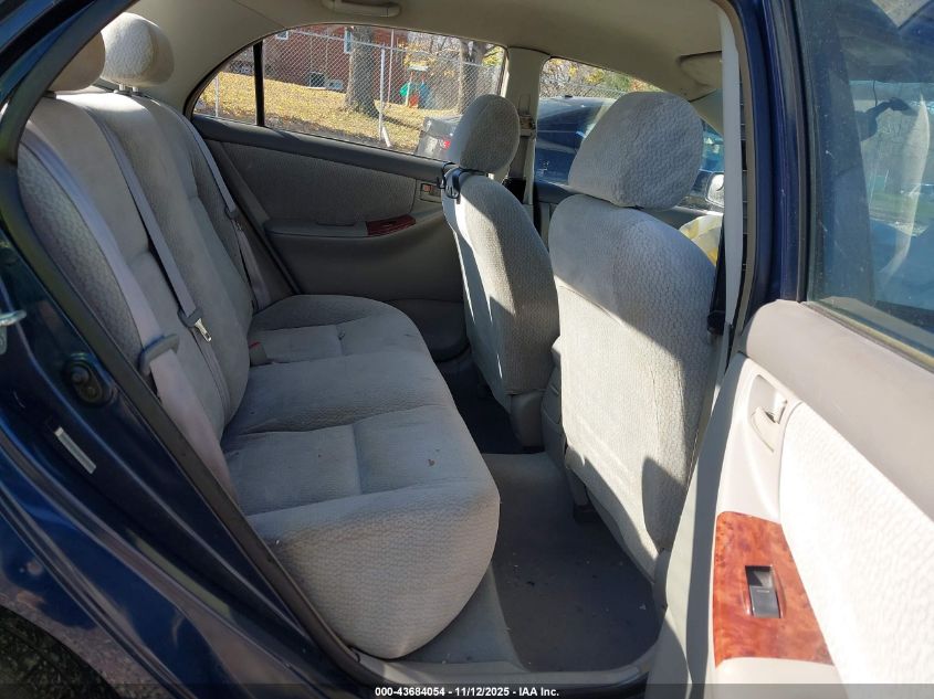 2003 Toyota Corolla Le VIN: 2T1BR32E83C041138 Lot: 43684054