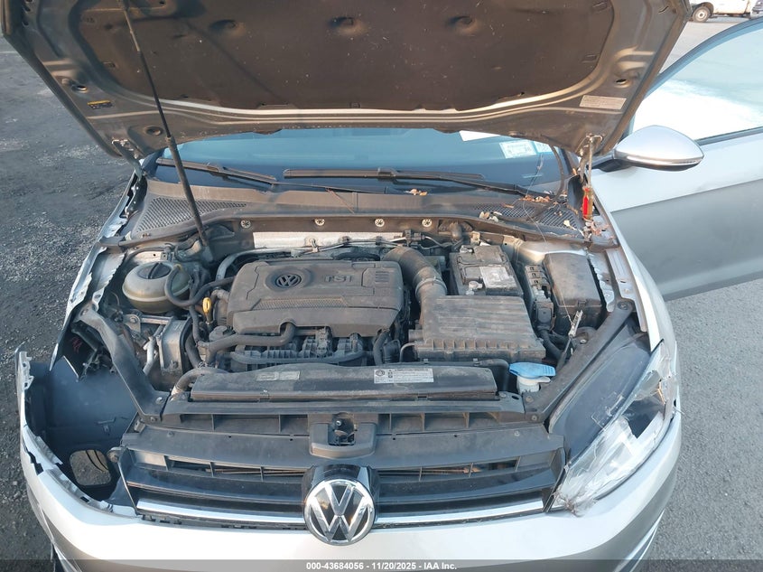 2015 Volkswagen Golf Tsi S 4-Door VIN: 3VW217AU5FM041744 Lot: 43684056