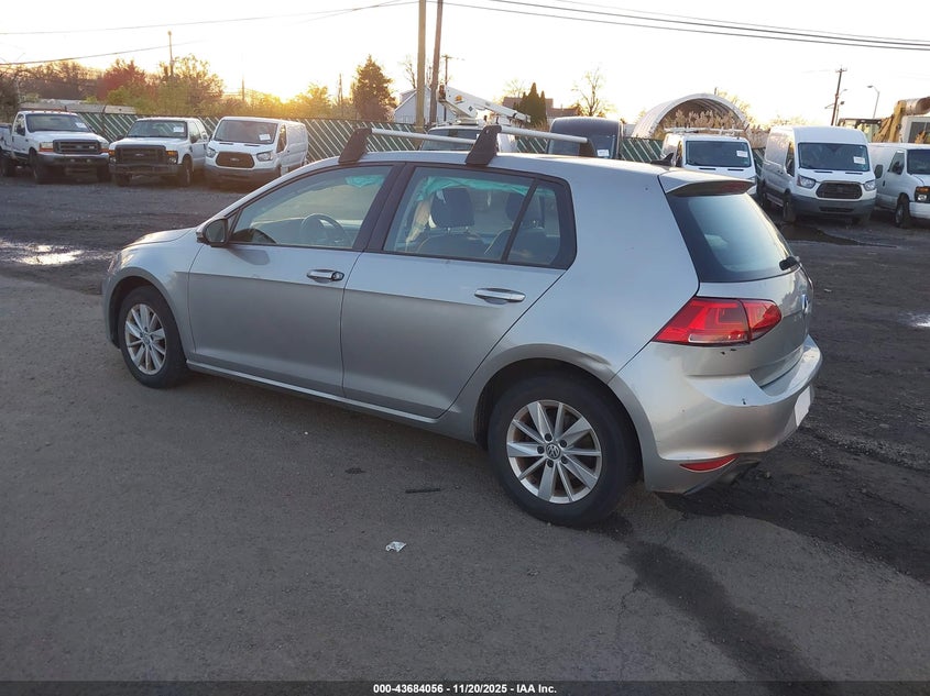 3VW217AU5FM041744 2015 VOLKSWAGEN GOLF photo no. 3