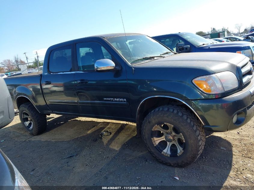 2006 Toyota Tundra Sr5 V8 VIN: 5TBDT44116S515686 Lot: 43684077