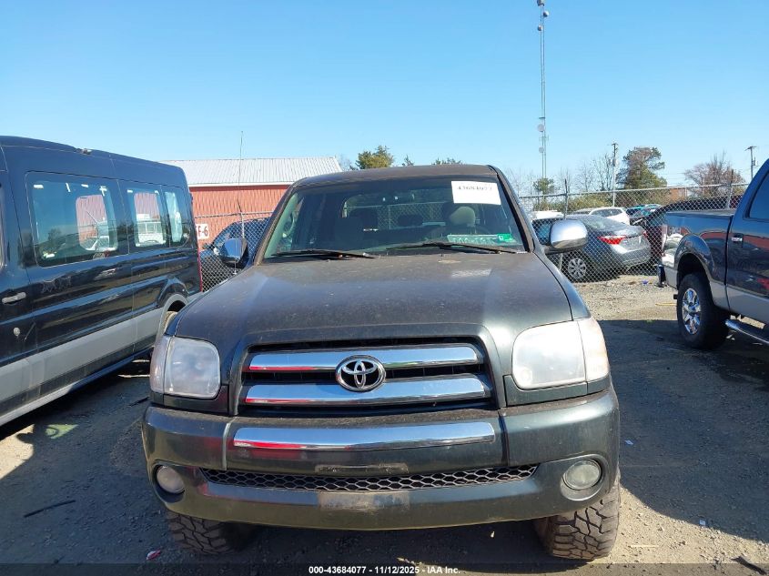 2006 Toyota Tundra Sr5 V8 VIN: 5TBDT44116S515686 Lot: 43684077