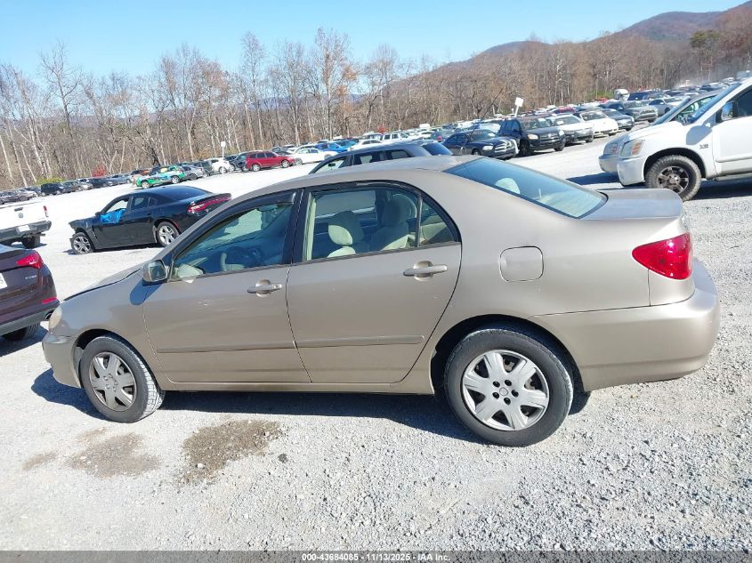 2007 Toyota Corolla Le VIN: 2T1BR32E17C771124 Lot: 43684085