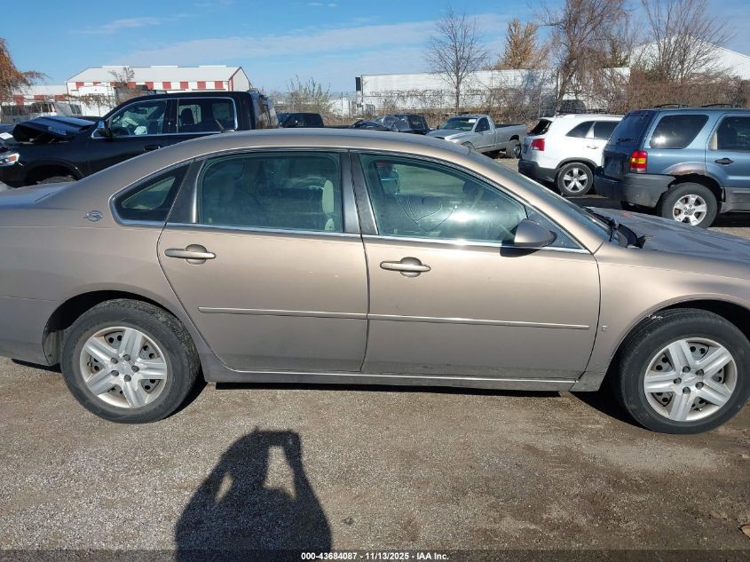 2007 Chevrolet Impala Ls VIN: 2G1WB58K779353805 Lot: 43684087
