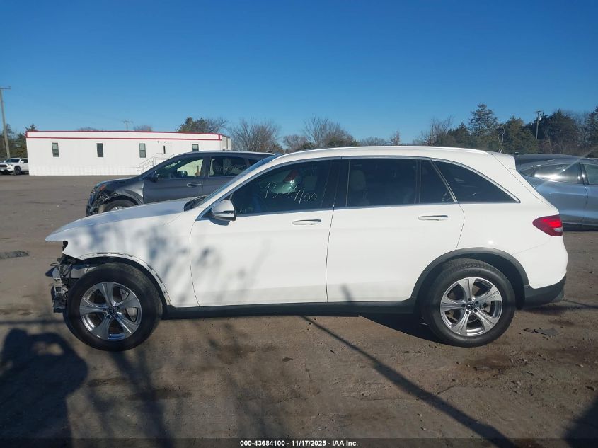 2018 Mercedes-Benz Glc 300 4Matic VIN: WDC0G4KB8JV034784 Lot: 43684100