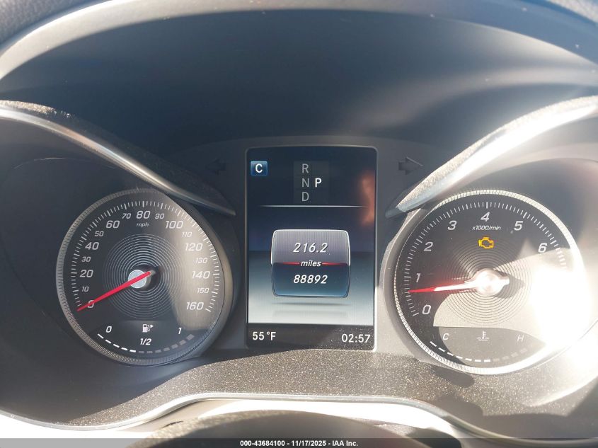 2018 Mercedes-Benz Glc 300 4Matic VIN: WDC0G4KB8JV034784 Lot: 43684100