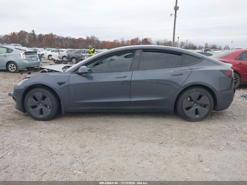 2023 Tesla Model 3 Rear-Wheel Drive VIN: 5YJ3E1EA1PF555136 Lot: 43684149