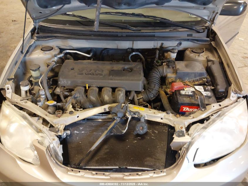 2005 Toyota Corolla Ce VIN: 2T1BR32E85C329311 Lot: 43684182