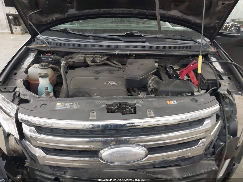 2013 Ford Edge Limited VIN: 2FMDK4KC0DBE36826 Lot: 43684192