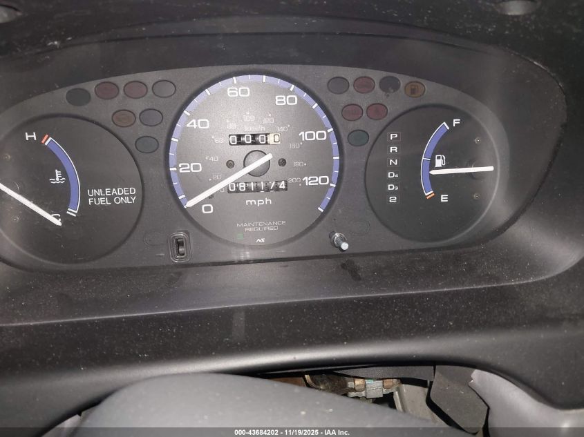 1996 Honda Civic Dx VIN: 2HGEJ6448TH104501 Lot: 43684202