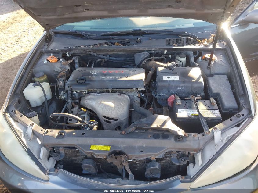 2003 Toyota Camry Le VIN: 4T1BE32K13U744807 Lot: 43684206