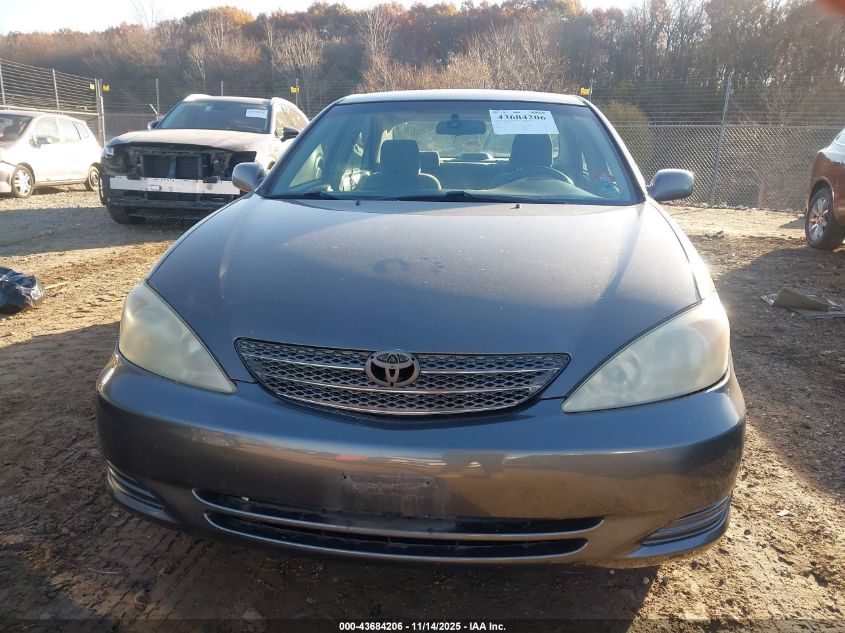 2003 Toyota Camry Le VIN: 4T1BE32K13U744807 Lot: 43684206