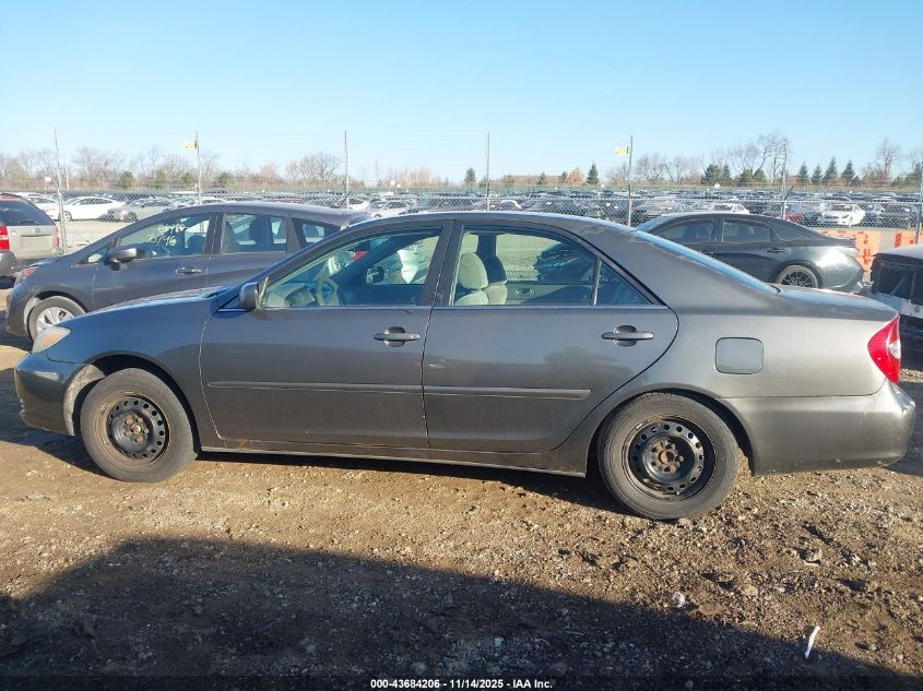 2003 Toyota Camry Le VIN: 4T1BE32K13U744807 Lot: 43684206